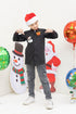 SANTA BLACK SHIRT